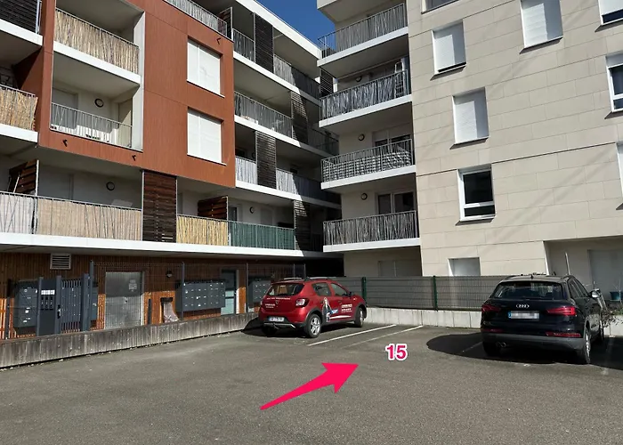 Let2 Moderne Avec Terrasse Et Parking Strasbourg